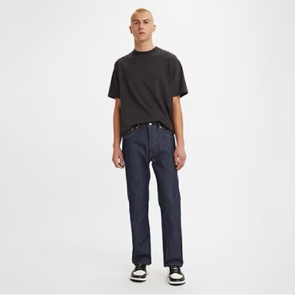 Levi's Other - Levi’s 501 Original Shrink To Fit Button Fly Blue Jeans